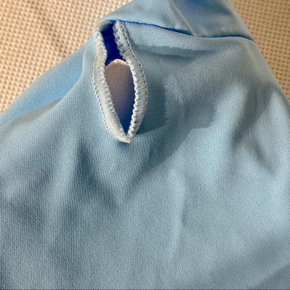 Qinsen Sexy Straps Halter Cross Front High Cut Thong 2 Piece Bikini Swimsuit Set - Picture 8 of 11